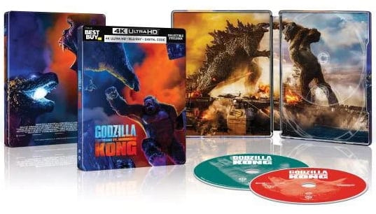 Godzilla vs Kong - Steelbook Artwork