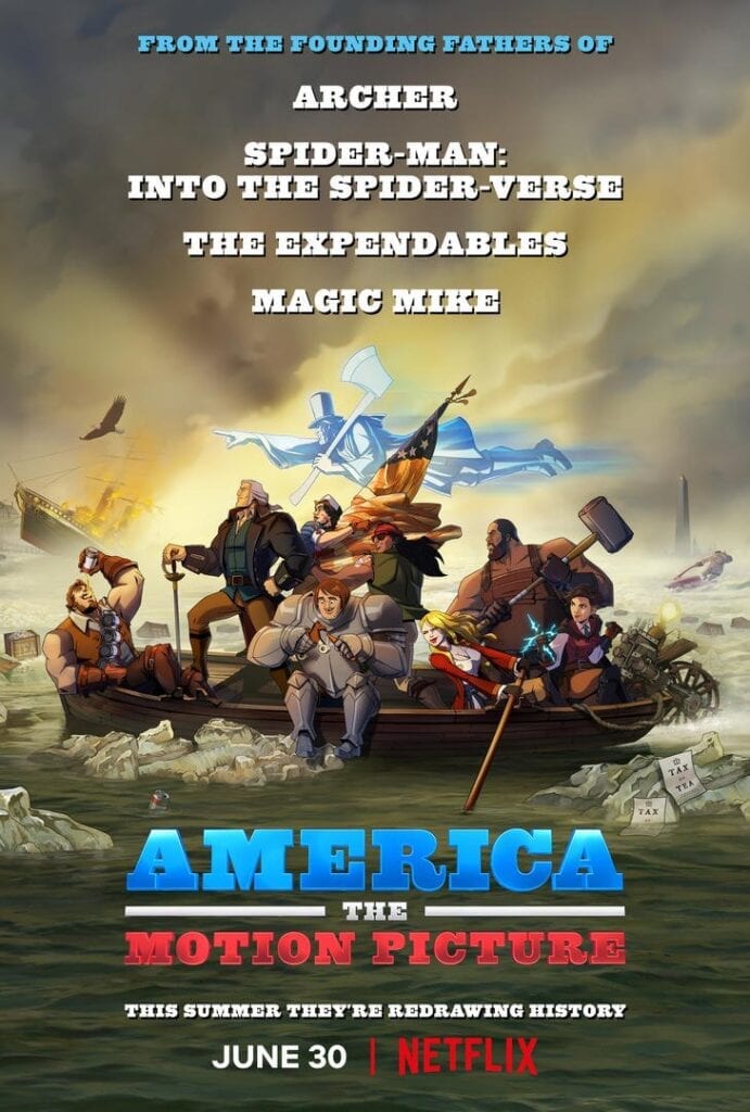 America: The Movie - Poster