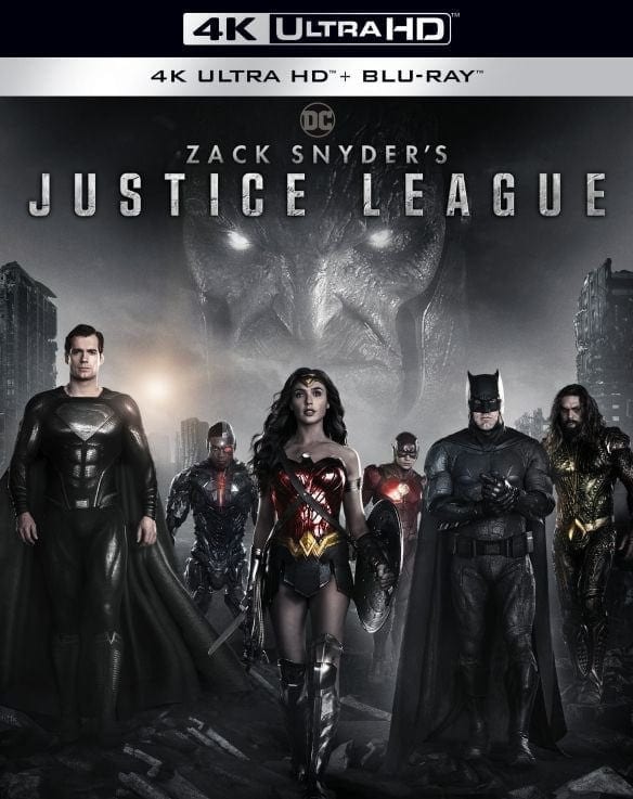 Zack Snyder's Justice League 4K Cover Art