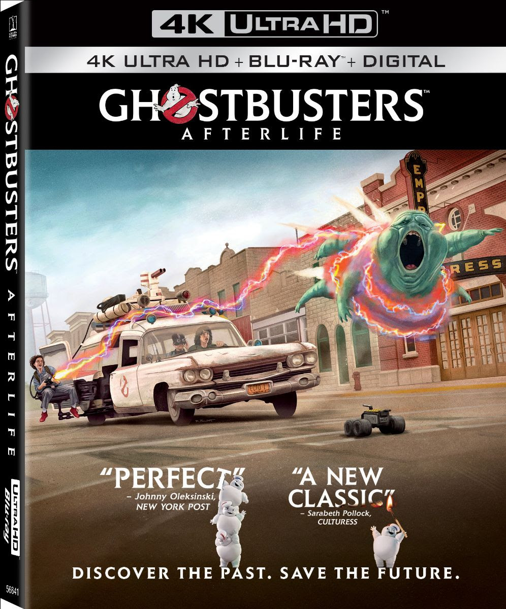 Ghostbusters Afterlife 4K Cover Art