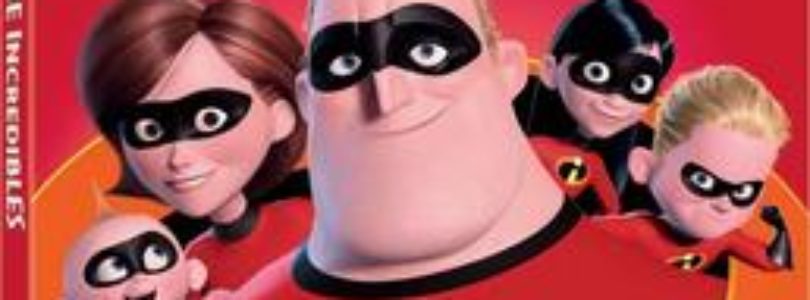 DVD Artwork for The Incredibles