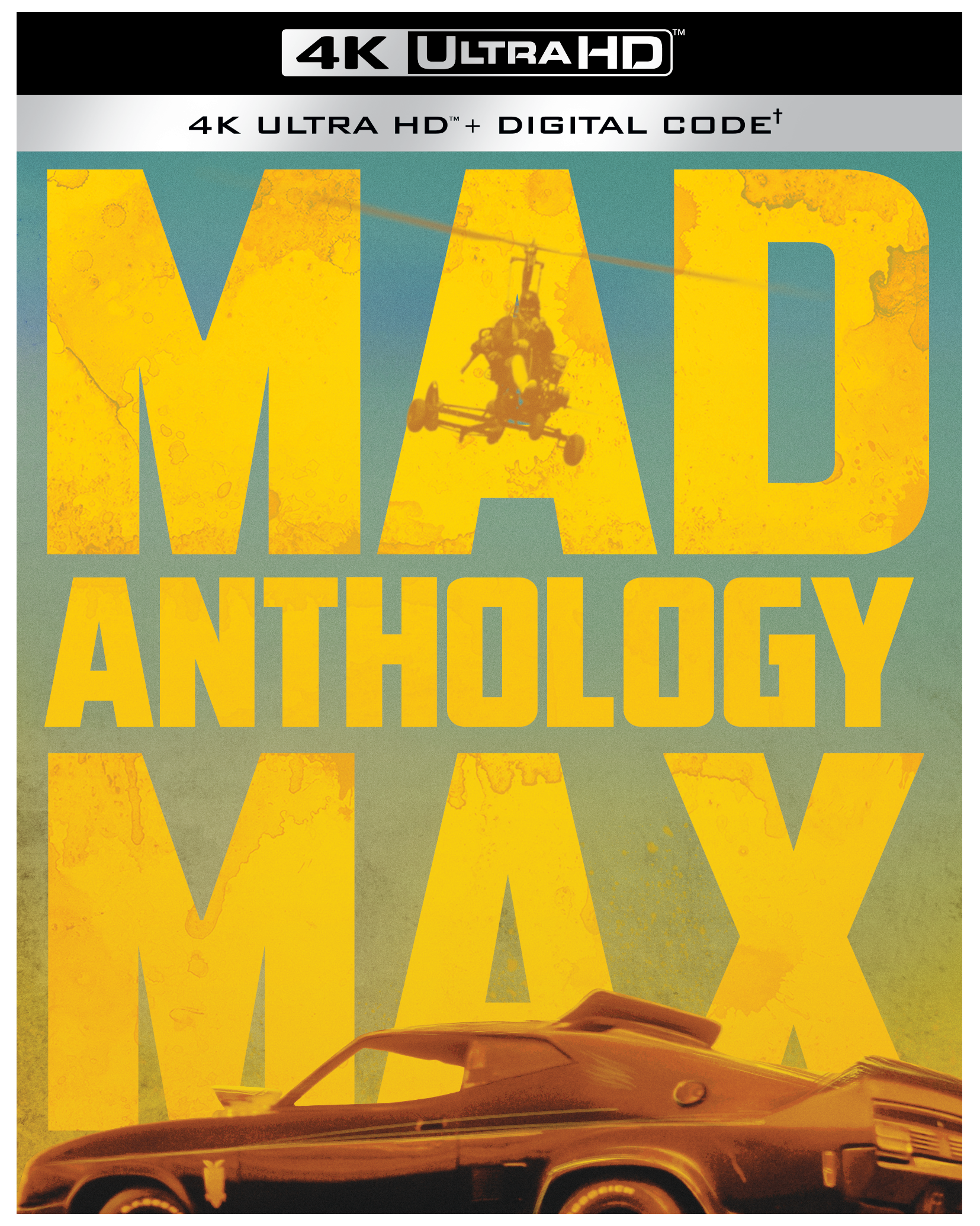 Mad Max Anthology 4K Cover Art