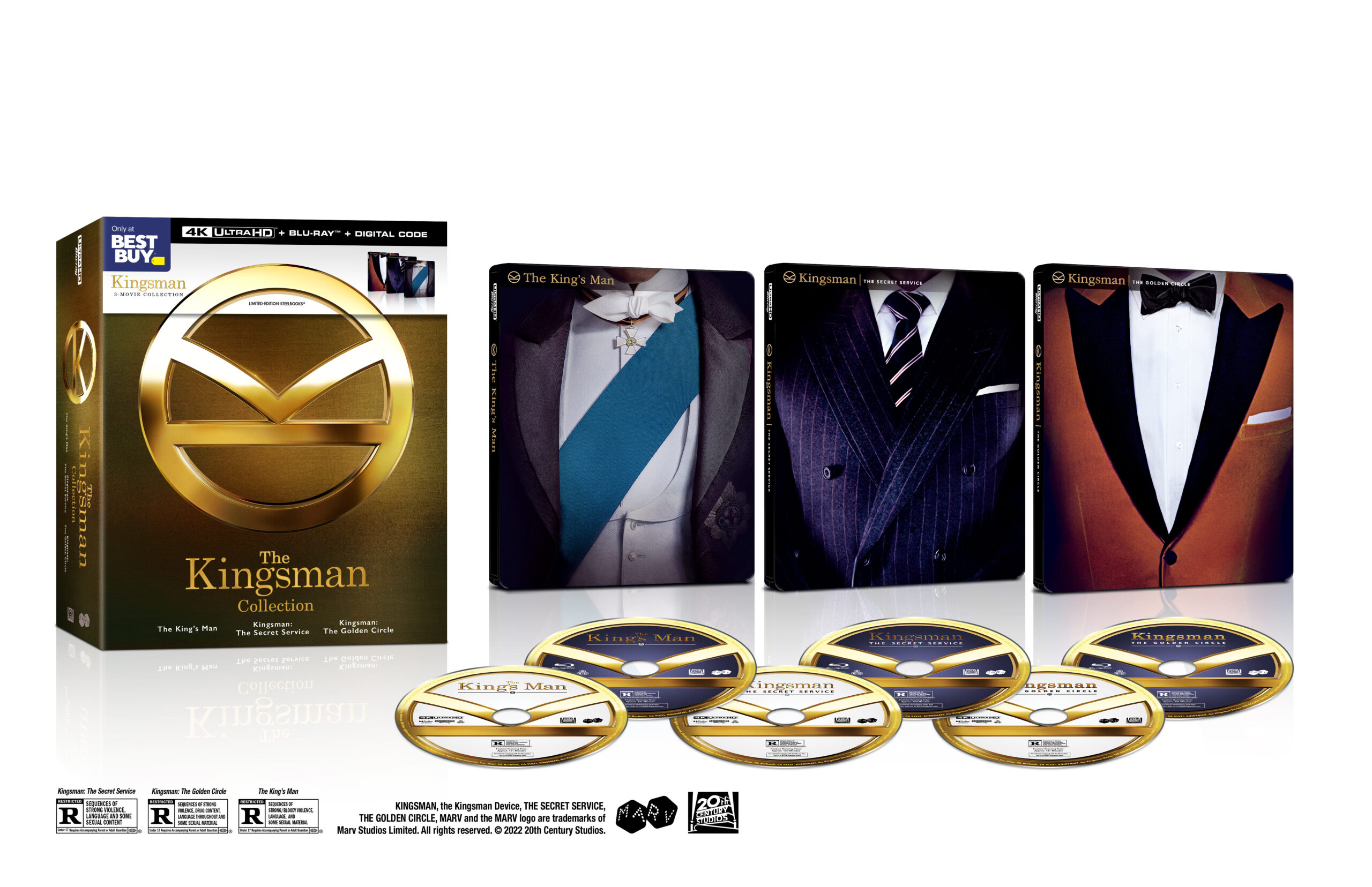 The Kingsman Steelbook Collection