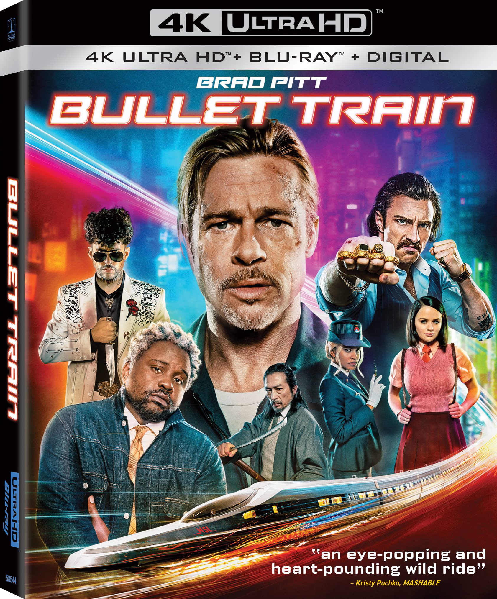 Bullet Train 4K Cover Art
